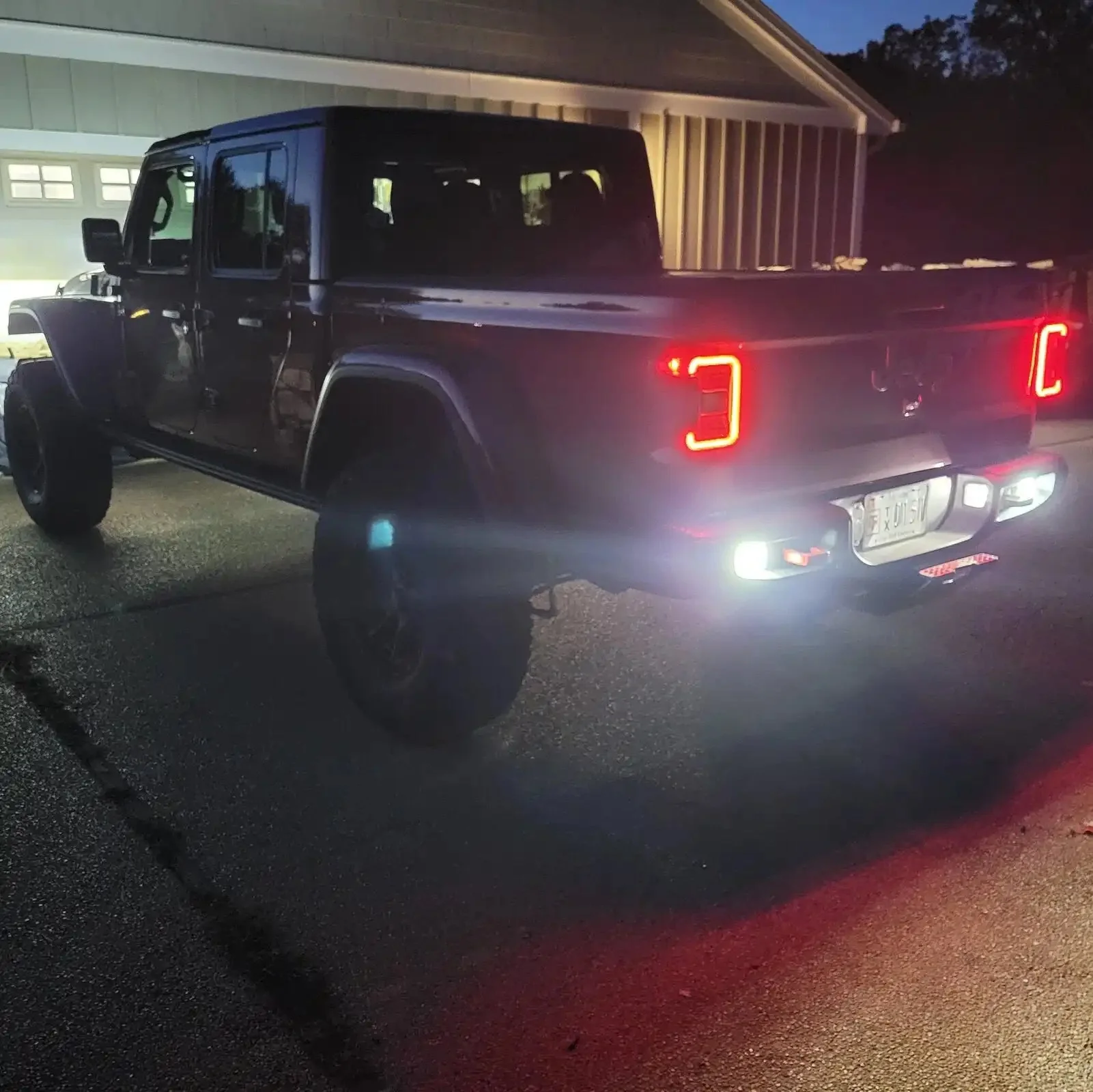 2020-2025 Jeep Gladiator JT Rear Bumper LED Reverse Lights | 1,500 Lumens - Image 13