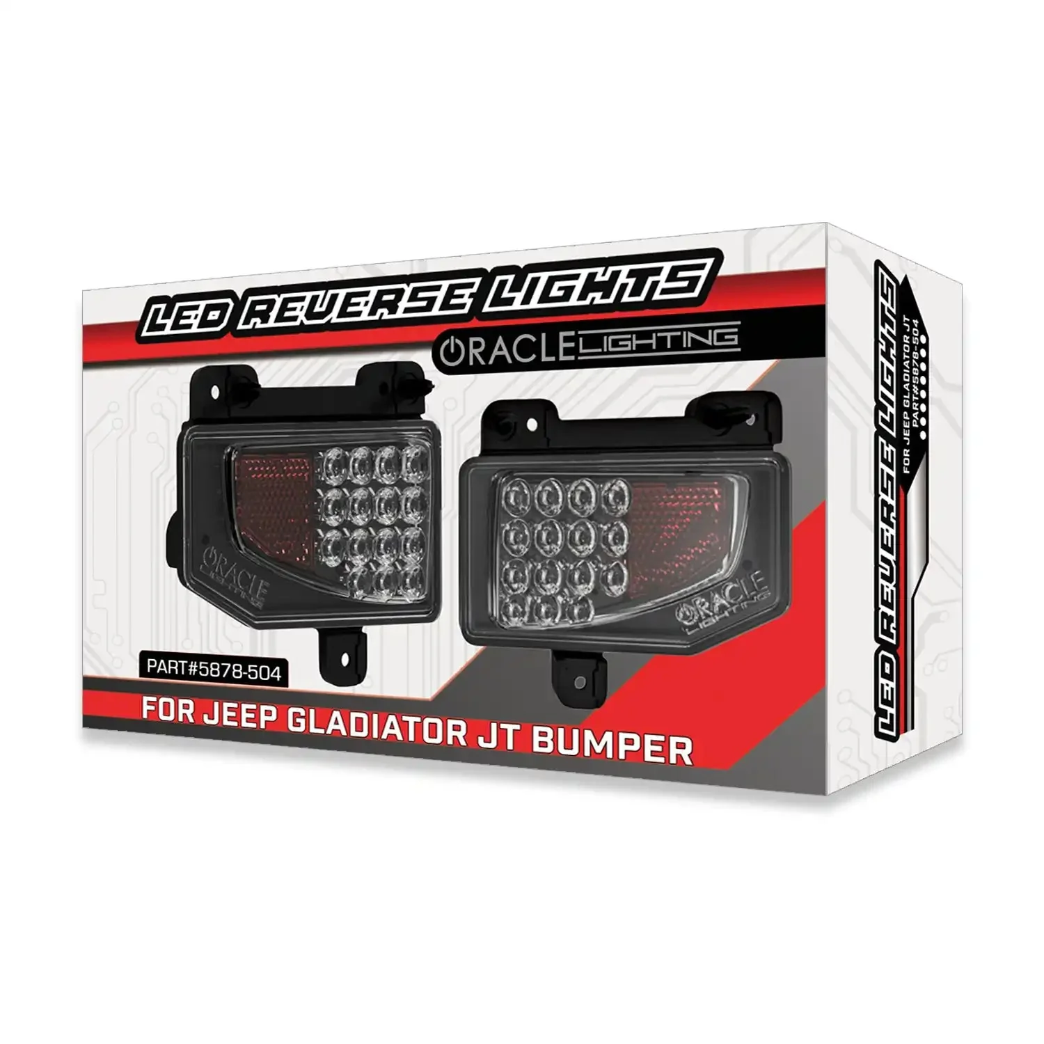 2020-2025 Jeep Gladiator JT Rear Bumper LED Reverse Lights | 1,500 Lumens - Image 21