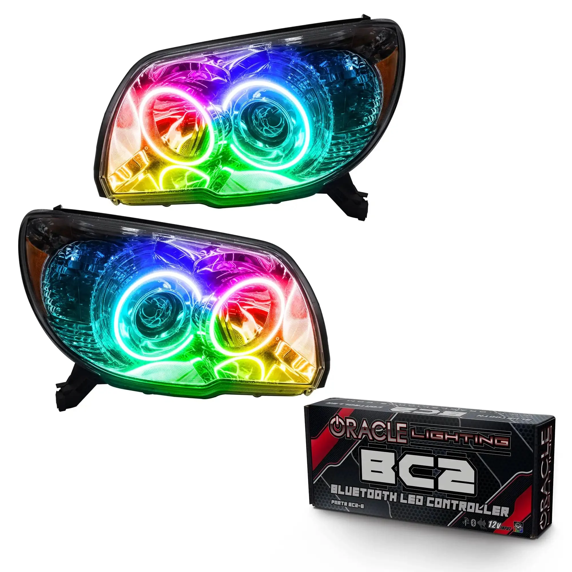ORACLE Lighting 2006-2009 Toyota 4-Runner Sport Pre-Assembled Halo Headlights - Image 8