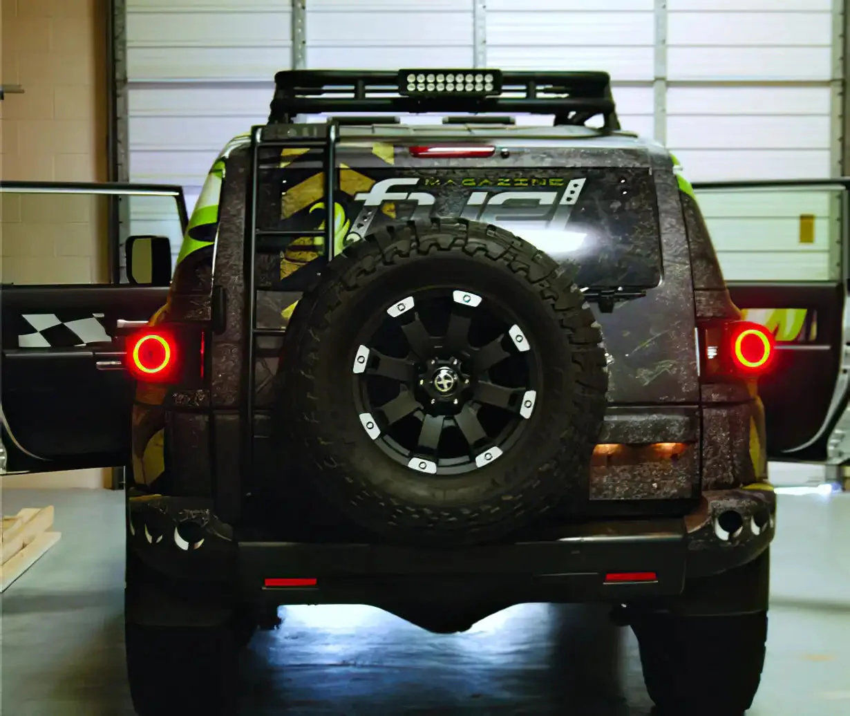 ORACLE Lighting Toyota FJ Cruiser LED Tail Light Halo Kit - Image 6