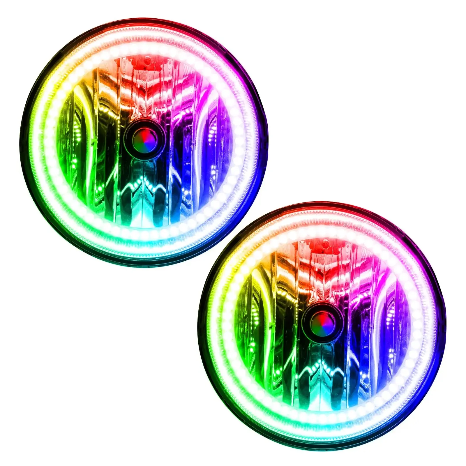 ORACLE Lighting 2005-2011 Toyota Tacoma Pre-Assembled Halo Fog Lights - Image 7