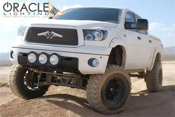 ORACLE Lighting 2007-2013 Toyota Tundra Pre-Assembled Halo Headlights - Chrome Housing - Image 17