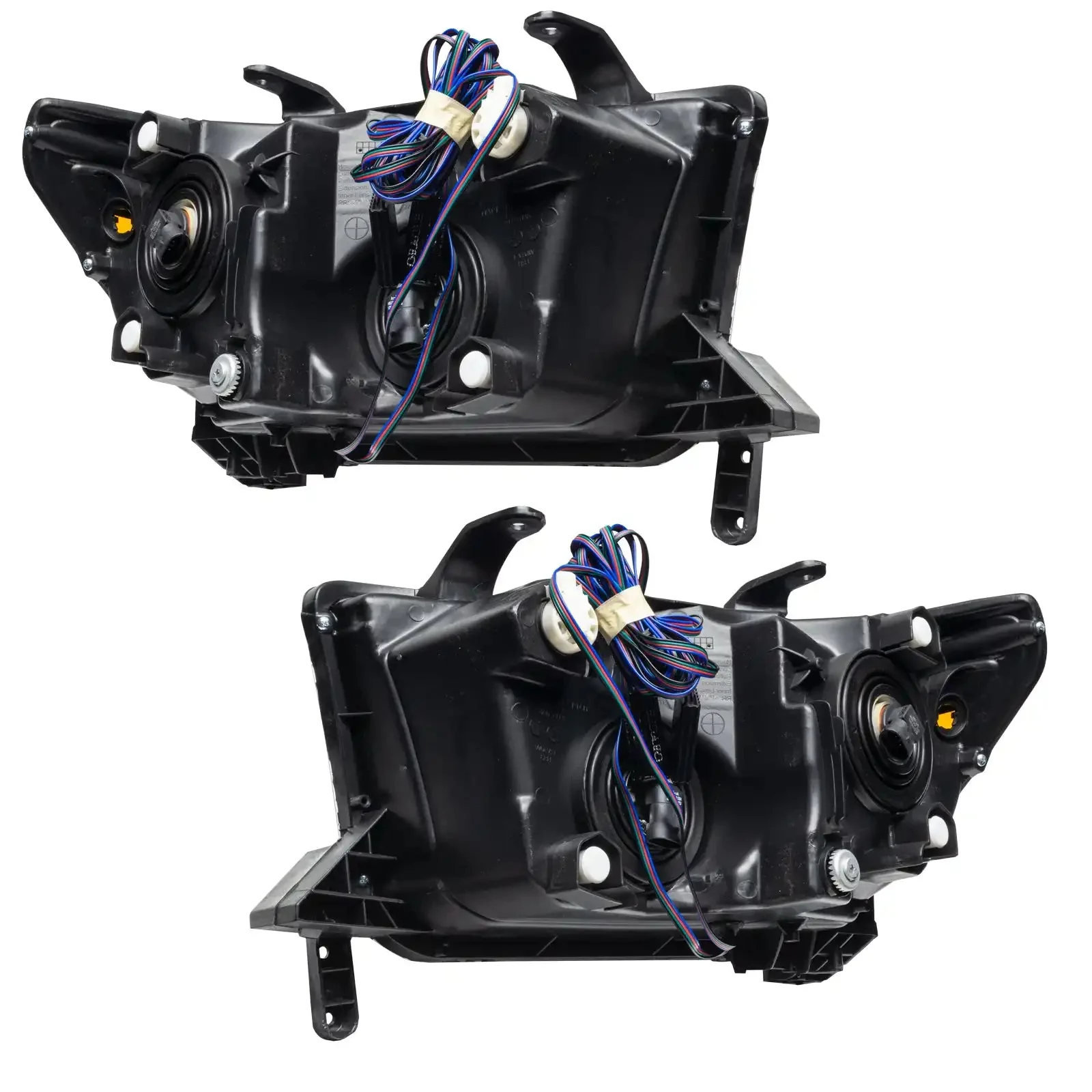 ORACLE Lighting 2007-2013 Toyota Tundra Pre-Assembled Halo Headlights - Chrome Housing - Image 5