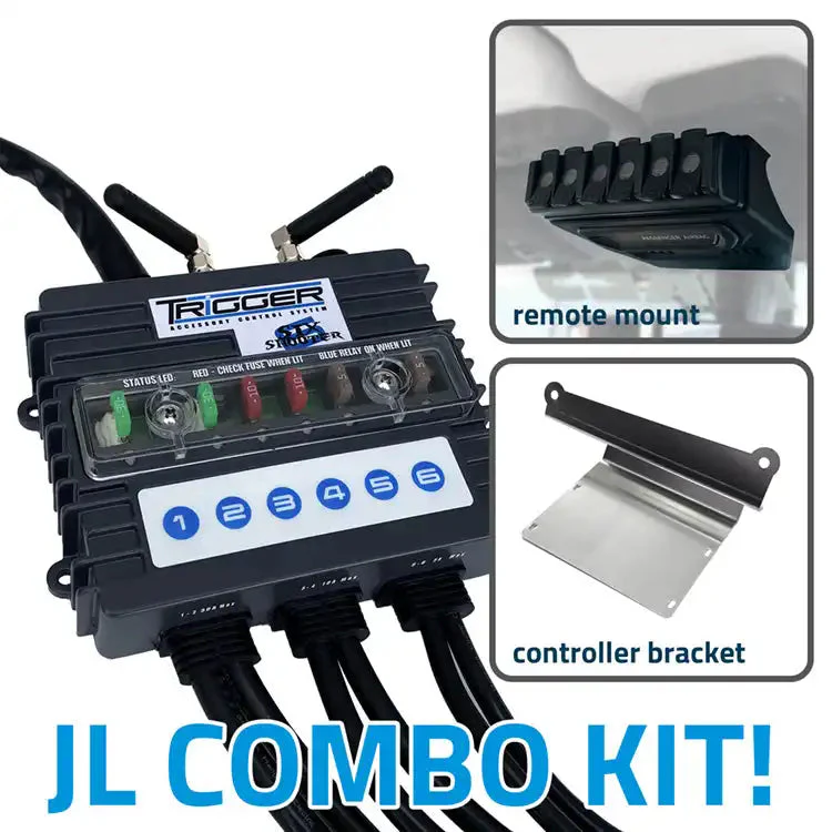 TRIGGER 6 SHOOTER Controller Jeep JL-JT Combo Kit - Image 32
