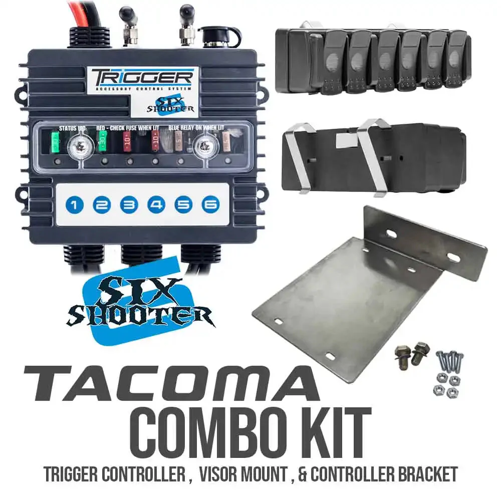 TRIGGER 6 SHOOTER Controller Toyota Tacoma Combo Kit - Image 33