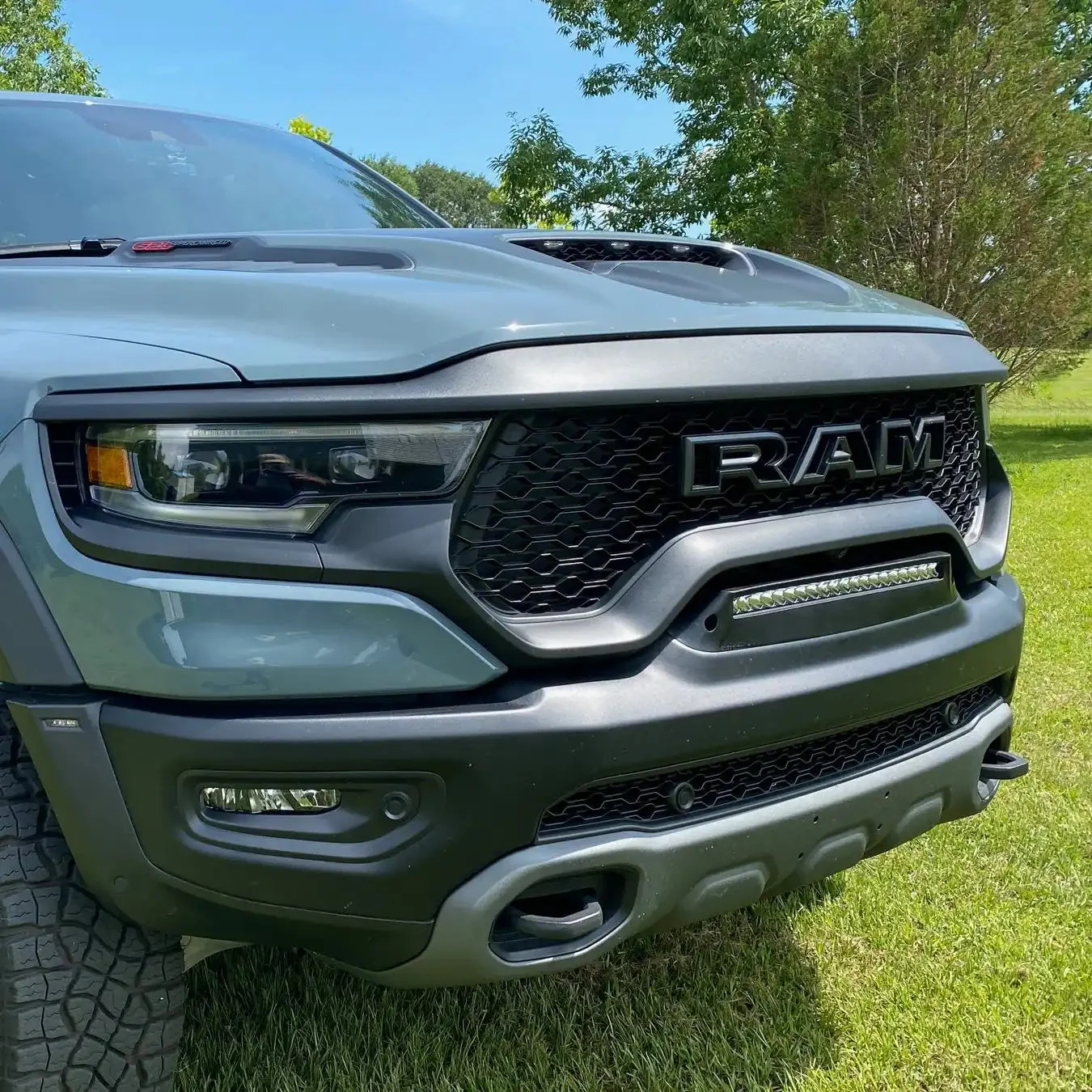 2019-2026 RAM Rebel/TRX/RHO Front Bumper Flush LED Light Bar | 100W 12,000 Lumens - Image 31