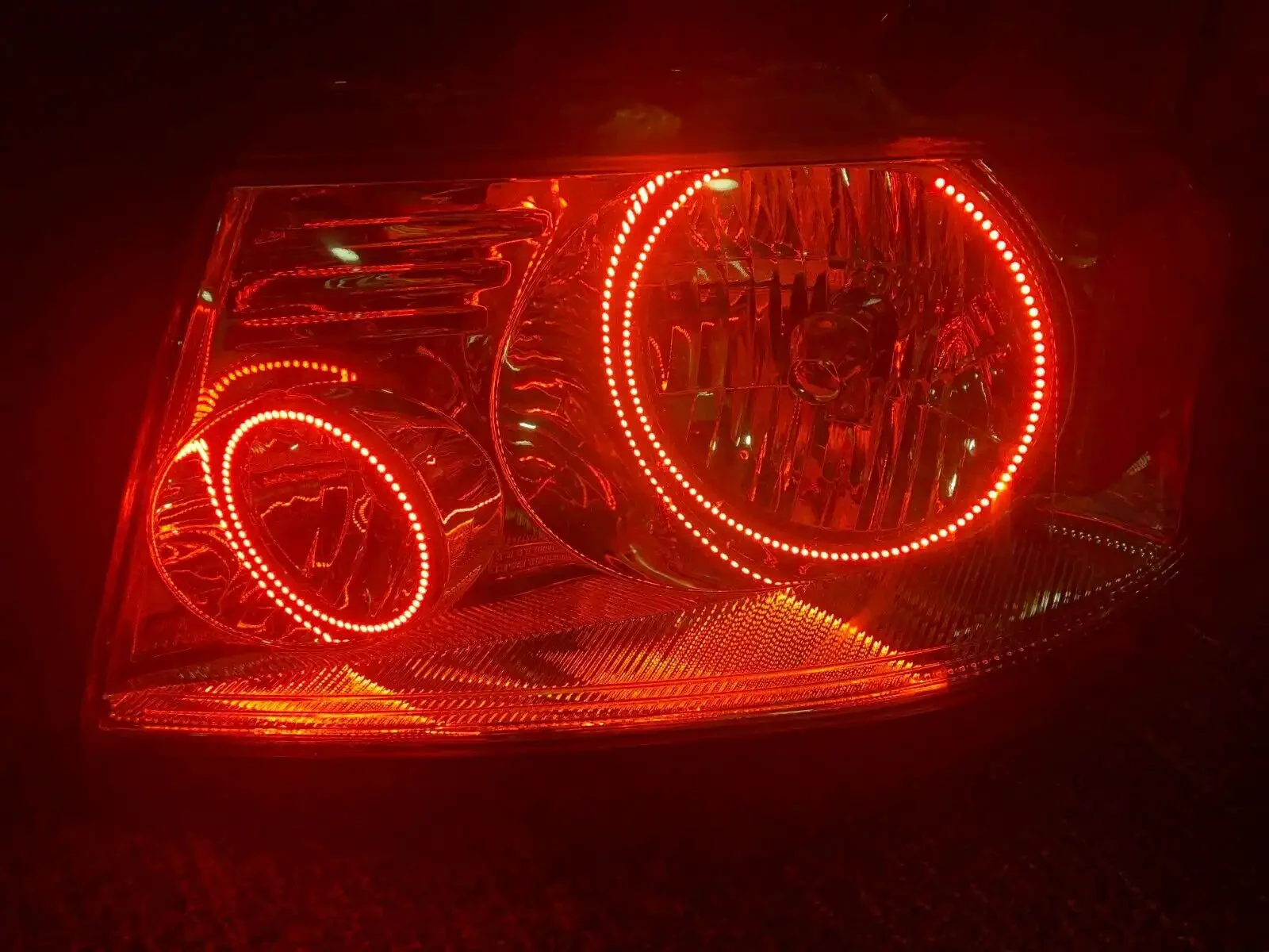 USED 2005-2008 FORD F-150 PRE-ASSEMBLED HEADLIGHTS- CHROME - AMBER 7043-005 | ORACLE Outlet | GRADE B - Image 7