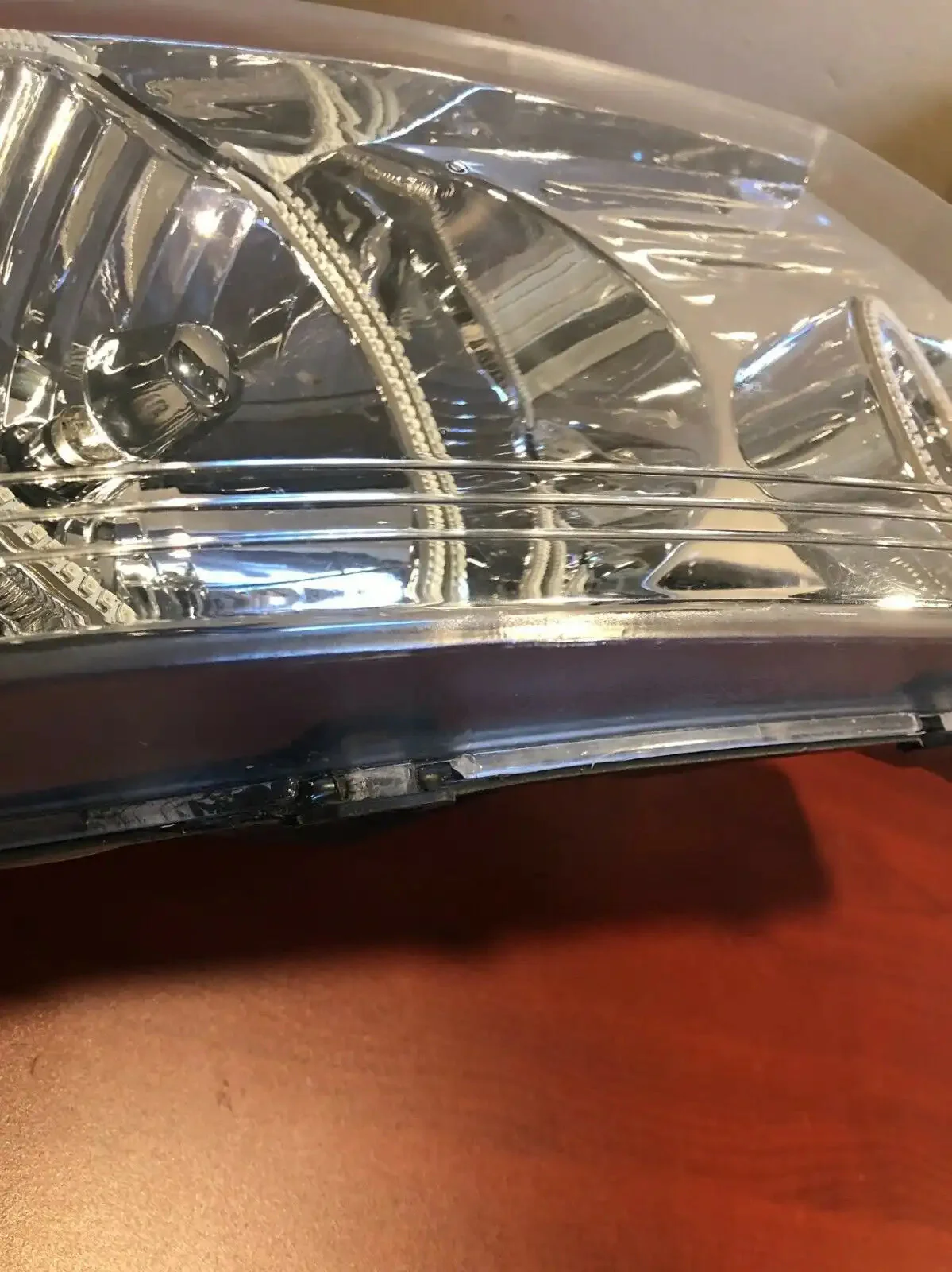 USED 2005-2008 FORD F-150 PRE-ASSEMBLED HEADLIGHTS- CHROME - AMBER 7043-005 | ORACLE Outlet | GRADE B - Image 9