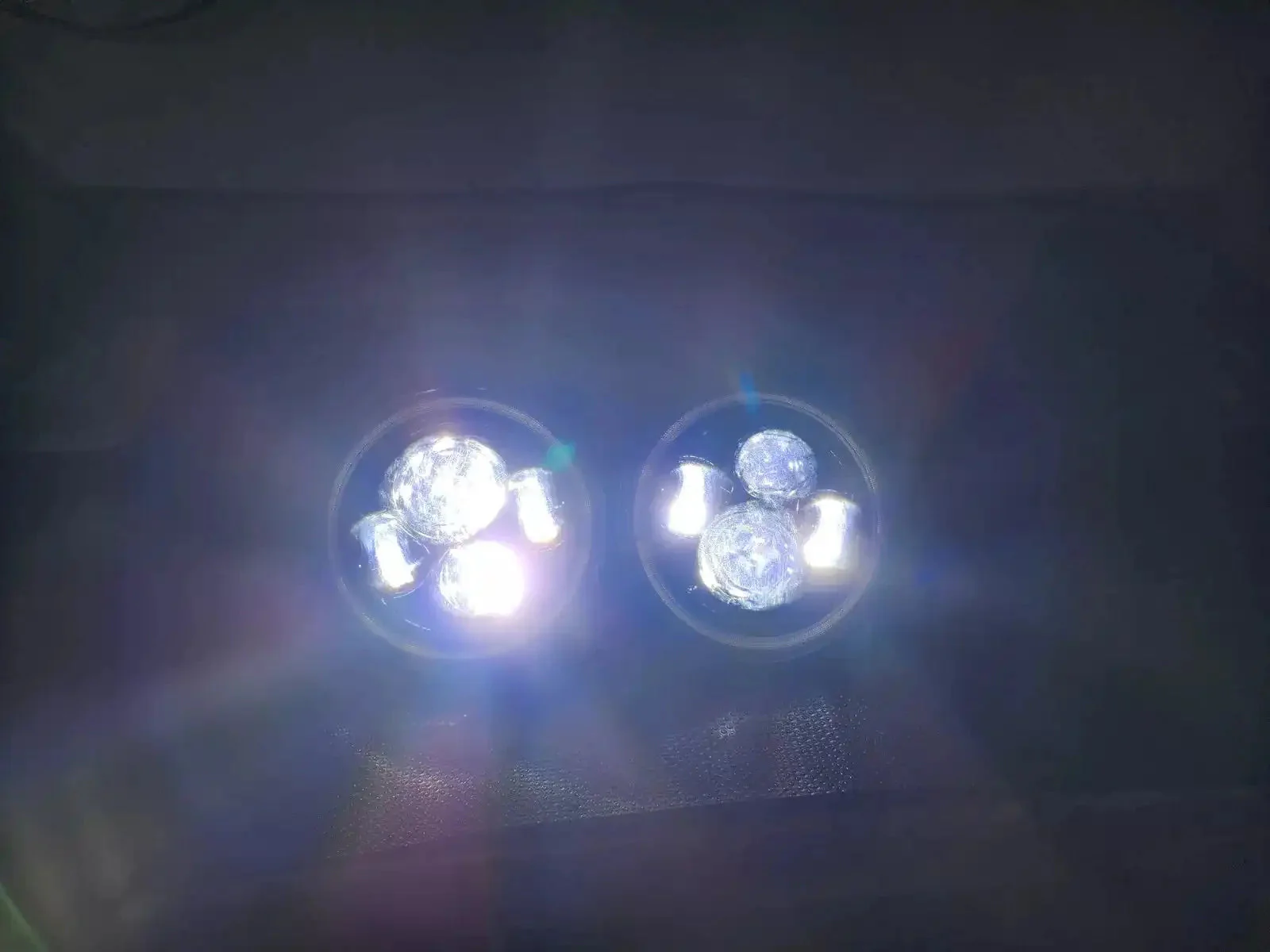 USED ORACLE 2007-2018 JEEP WRANGLER JK SWITCHBACK LED HALO HEADLIGHTS- 5769-123 - Image 5