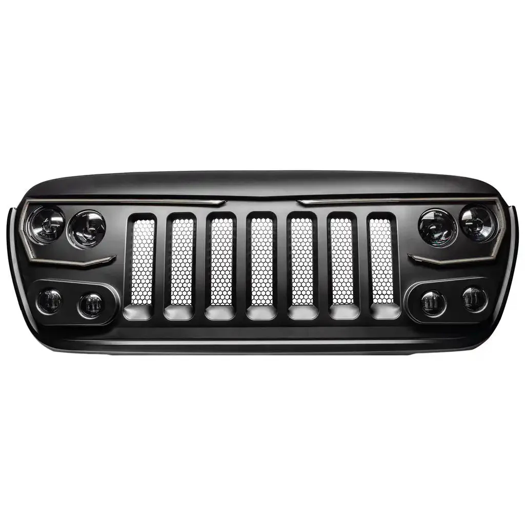 ORACLE Lighting VECTOR™ Pro Series II Full LED Grill for the Jeep Wrangler JL / Gladiator JT - Image 2