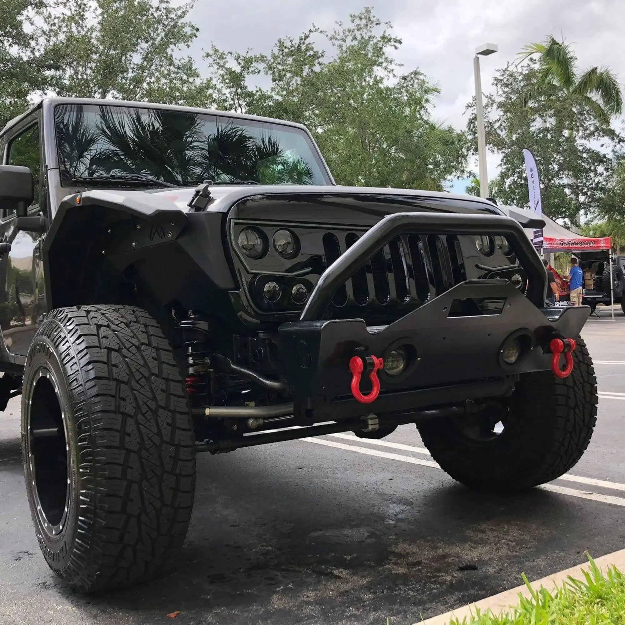 2007-2017 Jeep Wrangler JK VECTOR Pro Series II Full LED Grill - Integrated Headlights & DRL - Image 24